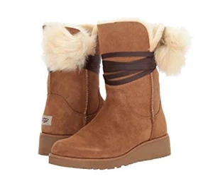 STIVALI BRITA UGG Australia donna con castagno taglia 5 M - Foto 1 di 11