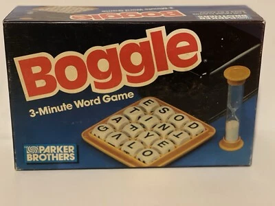 BOGGLE Word Game 1973 Parker Brother Complete - Image 1 of 3