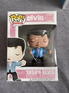 Funko Pop Vinyl Figur - 1950er Elvis #02 extrem selten gewölbt - Bild 1 von 6