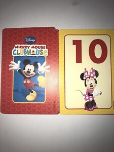 Mickey Mouse Clubhouse Flashcards Disney Colors Shapes Numbers 