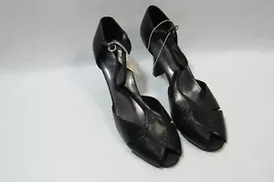 Scarpe Mossimo tacchi alti nere taglia 10 punta aperta donna - Foto 1 di 6