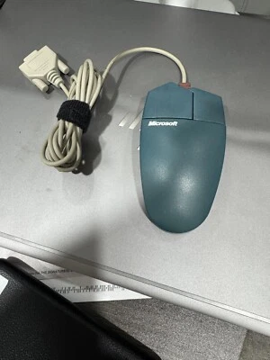 Microsoft Home Mouse 9-Pin Serial Port Vintage In Excellent Condition - Image 1 of 3