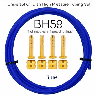 Juego de manguera de freno de disco hidráulico tubo de aceite bicicleta bicicleta 2,5 M BH90 BH59 FC Foto 1 de 4