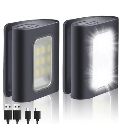 Luz de Correr, Paquete de 2 Equipos de Correr Reflectantes para Corredores, USB Recargable LED L Foto 1 de 4