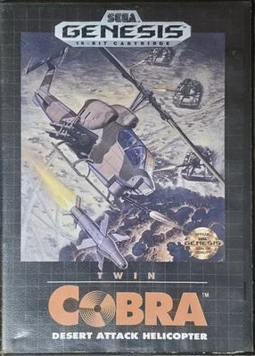 Twin Cobra (Sega Genesis, 1991) ¡Auténtico y completo! Foto 1 de 4