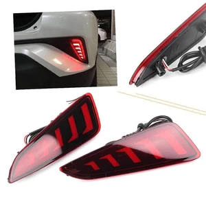 Car Rear Fog Lights 12V LED Bumper Tail Light For Toyota CHR C-HR 2016-2022 - Picture 1 of 8