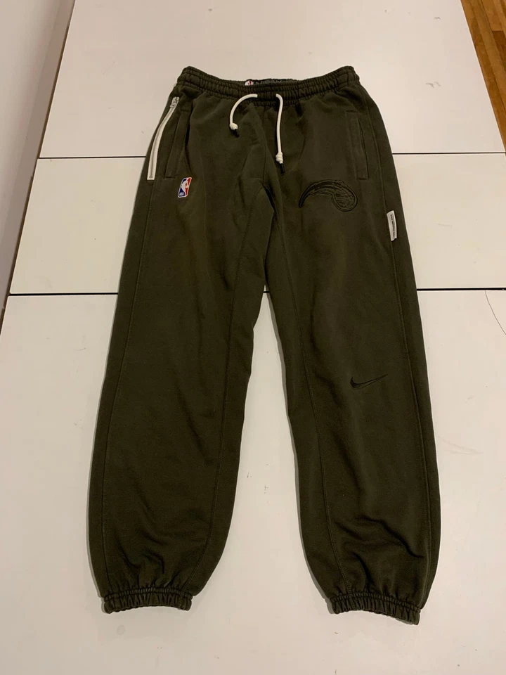 Pantalones deportivos Nike Orlando Magic verdes medianos NBA aros edición estándar polar retro Foto 1 de 4