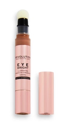 MAKEUP REVOLUTION Revolution Eye Bright Illuminating Under Eye Concealer Vitamin C Caramel 4 FÜR 3
