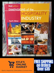 Dimensions of the Hospitality Industry by Paul R. Dittmer (2001, Hardcover)Ex-Li - Picture 1 of 22