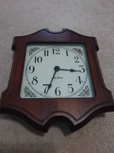 Seth Thomas Hearth Clock, Battery Operated Works Good - Picture 1 of 4