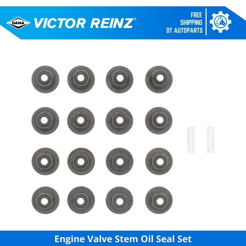 Juego de sellos de aceite de vástago Vlv para Chevrolet Suburban 1500 01-14 Intk Exh Victor Re Foto 1 de 1