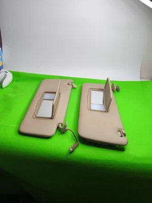 Par de para-sol lateral para motorista e passageiro Toyota Highlander 2001-2007 bronzeado - Imagem 1 de 4