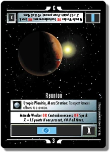Reunion - Alternate Universe - Star Trek CCG 1E - Picture 1 of 6