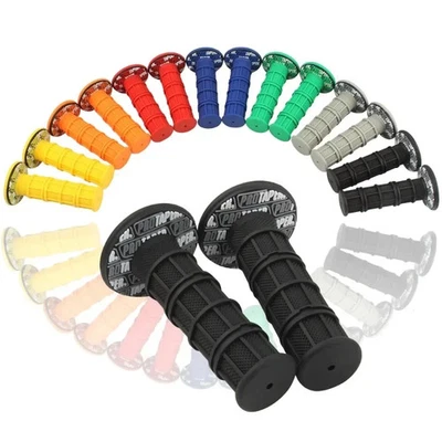 22/24mm Motorbike Handle Grip Dirt Pit Bike Motocross Gel Brake Hands Grips - Image 1 of 4