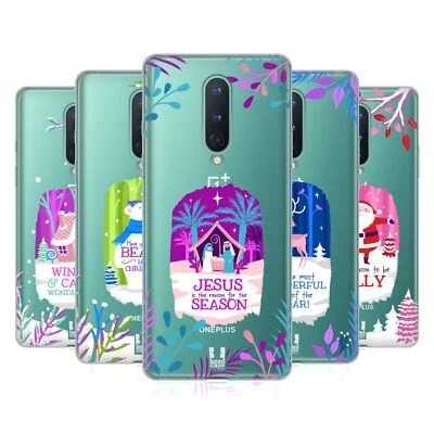 HEAD CASE DESIGNS JOYFUL CHRISTMAS SOFT GEL CASE FOR GOOGLE ONEPLUS PHONES - image 1 of 4