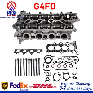 G4FD 1.6L Cylinder Head Assembly Head Gasket Bolt For 12-19 Hyundai Accent Kia - Picture 1 of 19