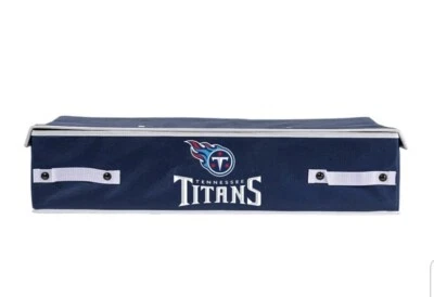 Cubo de almacenamiento debajo de la cama Tennessee Titans 22 pulgadas de ancho × 12 pulgadas de profundidad × 6,5 pulgadas de alto NUEVO  Foto 1 de 4