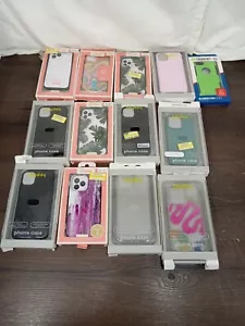 Apple Iphone 6, 6.1, 7, 13 and 13 Pro Phone Case Lot - Picture 1 of 9
