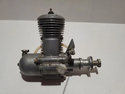 Vintage 1949 Atwood Triumph 49 Motor Model Plane Engine Gist Bros. Glow Airplane - Image 1 of 4