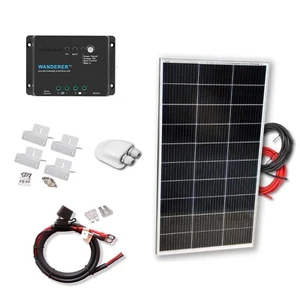 Kit Solar 150W Panel 12V Regulador Solar Renogy apto Baterías Litio - Imagen 1 de 9