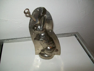 Hase alte Schokoladenform Backform Osterhase Ostern ca. 1950  #113 - Bild 1 von 4