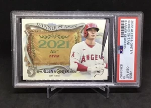 2022 Topps Allen & Ginter Banner Seasons Shohei Ohtani #BS5 PSA 10 GEM MINT - Picture 1 of 1