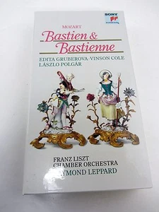 Mozart BASTIEN & BASTIENNE Gruberova Cole Polgar Leppard Cassette Box Set Book - Picture 1 of 3