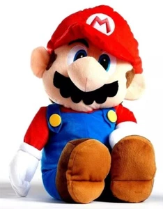 JUMBO! Nintendo Super Mario Brothers MARIO 20" Plush Cuddle Throw Pillow Figure - Picture 1 of 5