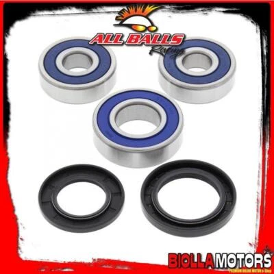 25-1280 KIT CUSCINETTI RUOTA POSTERIORE Kawasaki KZ400A 400cc 1977-1978 ALL BALL Foto 1 de 4