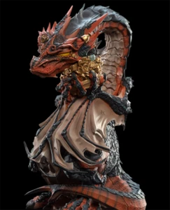 Weta El Señor de los Anillos MINI Smaug Limited Coleccionables Estatua PVC Nuevo Stock - Imagen 1 de 12