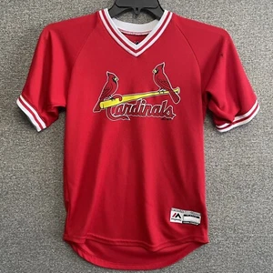 Majestic St. Louis Cardinals Camiseta de Béisbol Talla Grande Juvenil VER - Imagen 1 de 12