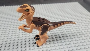LEGO Raptor mit dunkelbraunem Rücken Jurassic World Raptor10 (Versand Samstag AM) - Bild 1 von 9