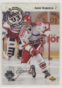 2019-20 Upper Deck 1993-94 Upper Deck Buybacks 1/1 Sergei Klimovich #275 7ez