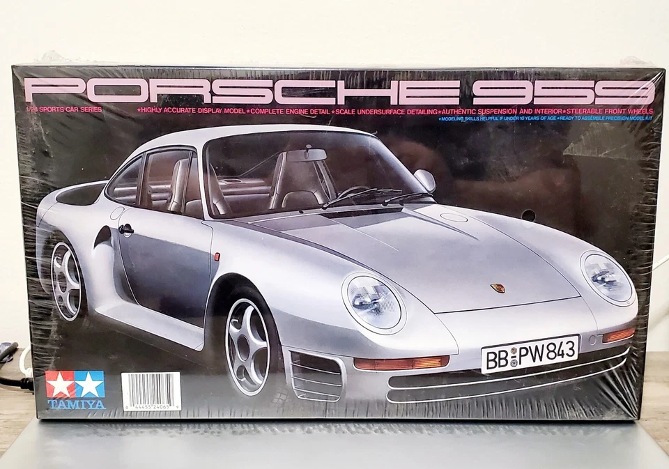 TAMIYA PORSCHE 959 plastic model out of production car 1/24 1987 Japan Sealed  - Image 1 of 1