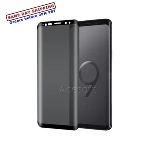 Easy to Install Tempered Glass Screen Protector for Samsung Galaxy S9+ SM-G965U - Picture 1 of 1