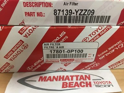 TOYOTA TACOMA V6 2016-2023 JUEGO DE FILTROS DE AIRE Y CABINA Foto 1 de 3