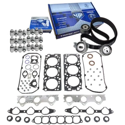 Timing kit, Valve Lifters & Head Gasket Set Fits Mitsubishi; 3.0L 6G72 24 Valves - Image 1 of 4