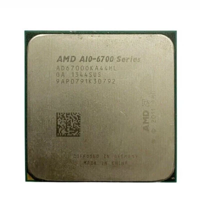 AMD A10-6700 AD67000KA44HL CPU A10-Series Quad-Core 3.7GHz Socket FM2 Processor - Image 1 of 3
