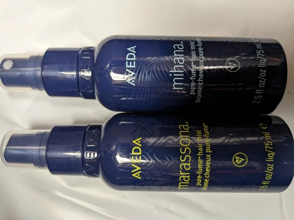2xAveda чистый парфюм волос туман выбрать!  2,5 унц / 75 мл 1 x mihana и marassona - Изображение 1 из 1