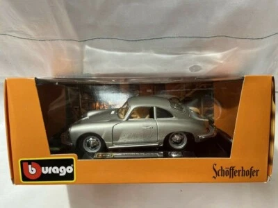 Burago Modelo Schofferhofer Weizen Beer Porsche 356B Cupé 1:24 Nuevo en caja Foto 1 de 4