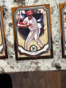 2018 TOPPS MUSEUM COLLECTION COPPER CARD CINCINNATI REDS BARRY LARKIN #74 - Picture 1 of 1