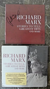 RICHARD MARX GREATEST HITS AUTOGRAFATO & ALTRO LIBRETTO FIRMATO NUOVO CD SIGILLATO 2021 - Foto 1 di 2