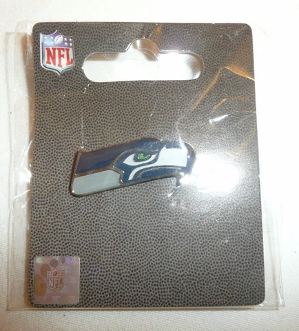 NEW - Seattle Seahawks Pin - NFL Football Seahawks Logo Mascot - Sea Hawks Cover