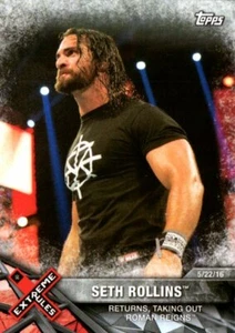 2017 Topps WWE Road To Wrestlemania #89 Seth Rollins - Picture 1 of 2
