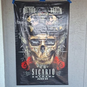 Sicario Day Of The Soldado Vinyl Jumbo Movie Poster - Picture 1 of 4