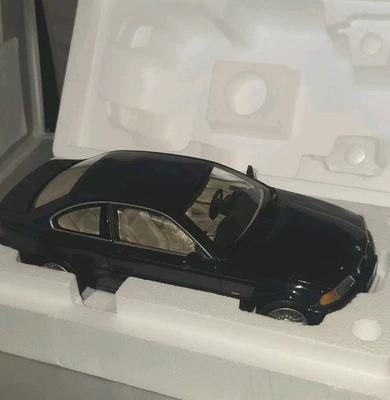 *READ* Kyosho BMW 3 Series 328 Ci Model Boxed Black. USED  - Image 1 of 4