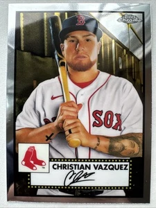 ⭐🦄 2021 Topps Cromo Platino Aniversario #463 Christian Vásquez - Boston Rojo S - Imagen 1 de 2