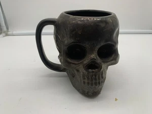 Cracker Barrel Keramik 18 Unzen Halloween Totenkopf Kaffeebecher AA02B43029 - Bild 1 von 9