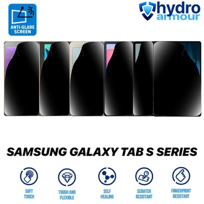 Heavy Duty Privacy Matte Anti Glare HD Hydrogel Screen Protector Samsung Galaxy  - Image 1 of 4