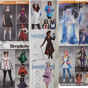 Simplicity UNCUT! U-PICK! Kostüme Schnittmuster Misses Damen Übergröße - Bild 1 von 30